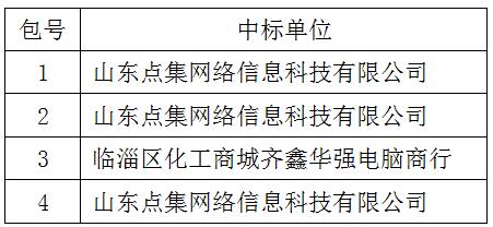 臨淄區(qū)婦幼保健院（齊都醫(yī)院） 計算機及相關耗材采購項目中標公告