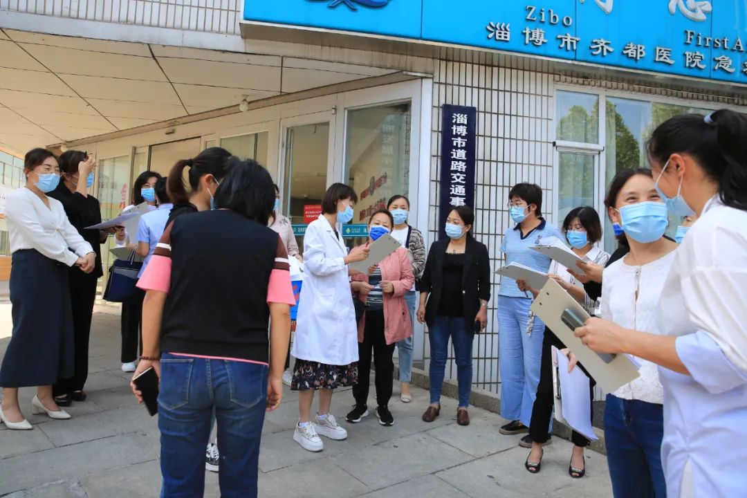 臨淄區(qū)婦幼保健院（齊都醫(yī)院）組織全區(qū)新生兒復(fù)蘇飛行檢查
